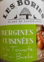 Aubergines cuisinées à la tomate et au basilic