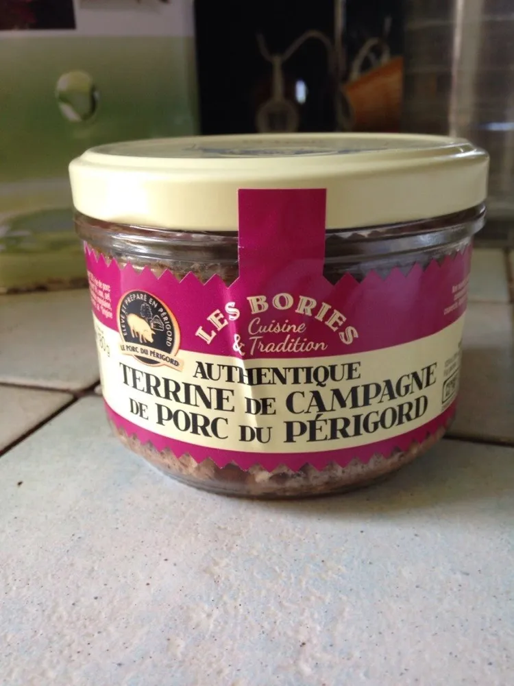 Terrine de campagne de porc du perigord