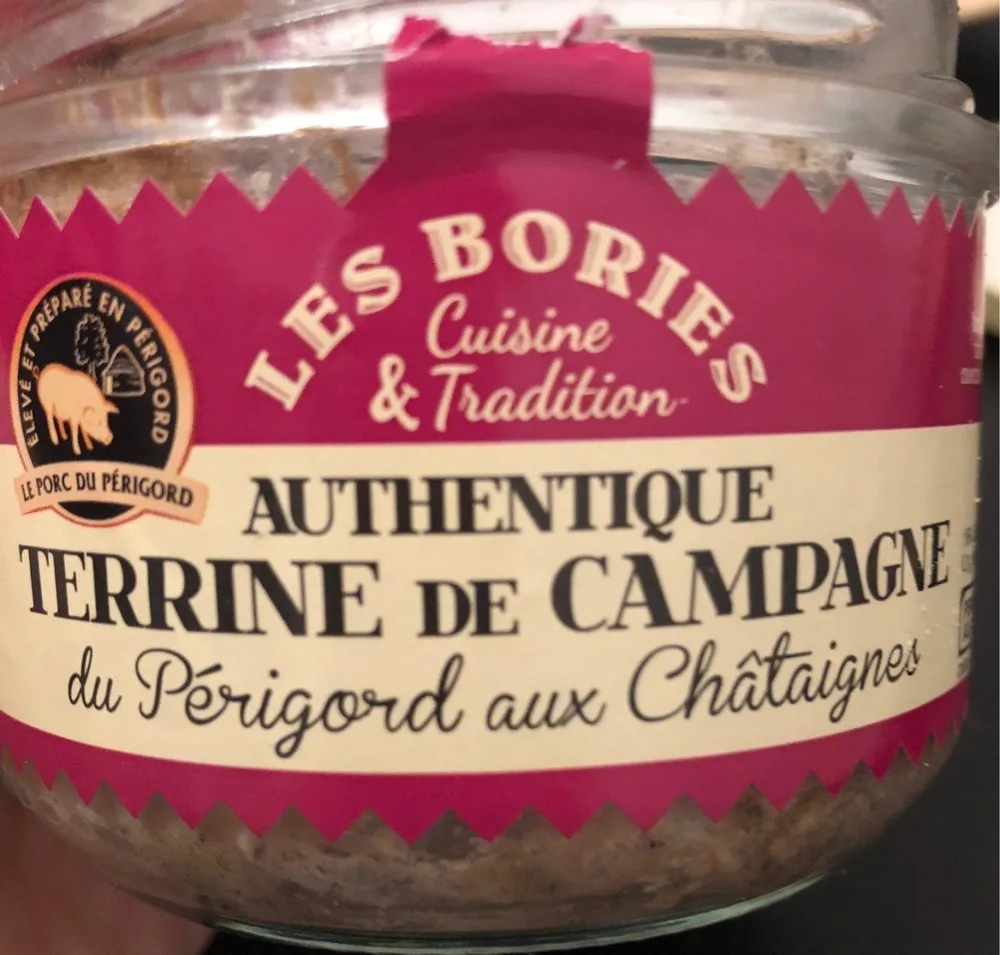 Authentique terrine de campgne