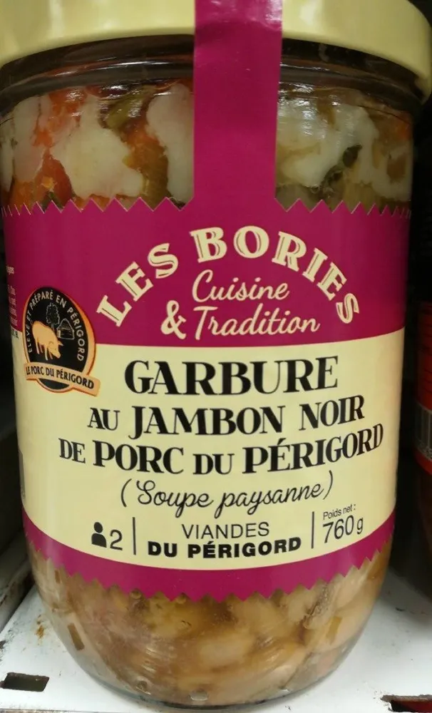 Garbure au jambon noir de porc du Périgord