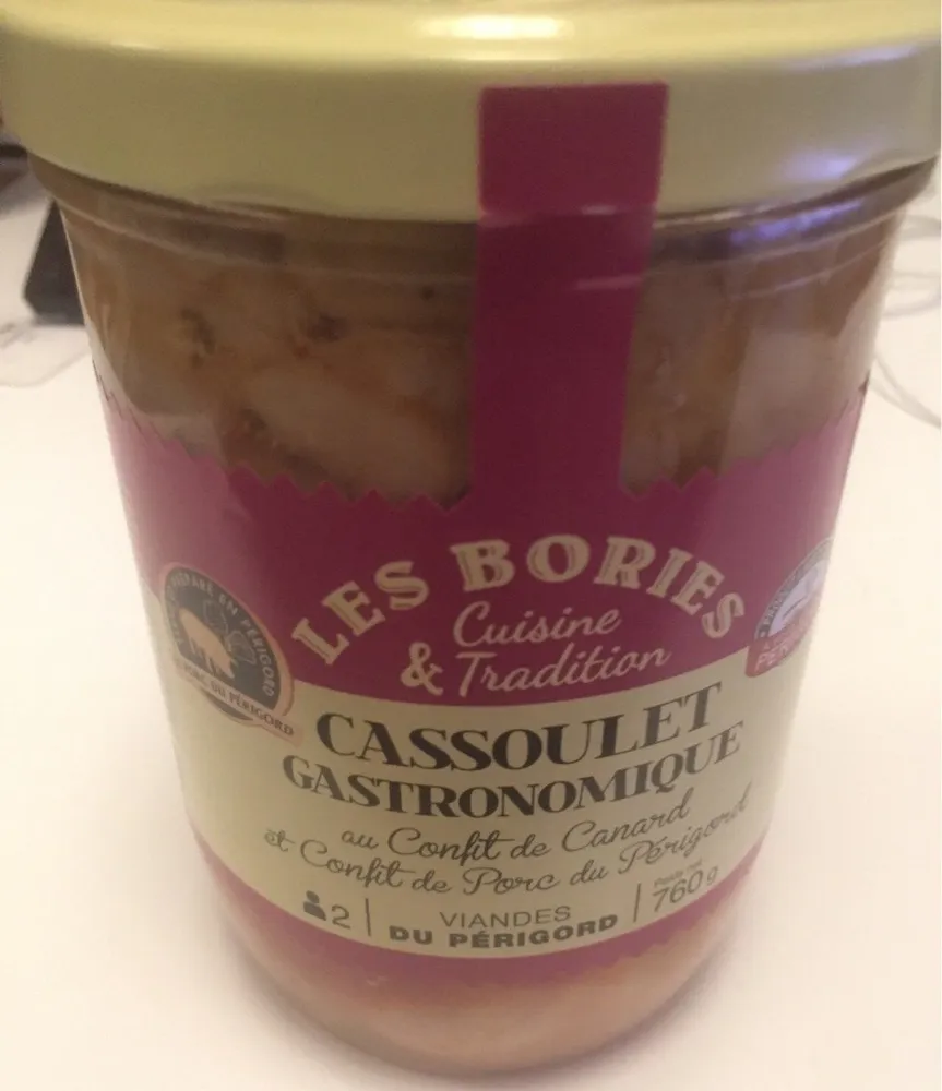 Cassoulet gastronomique au confit de canard