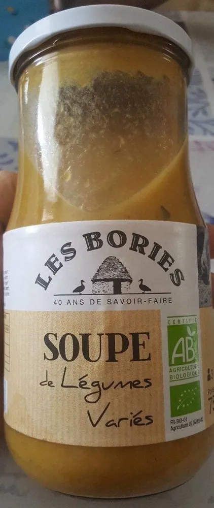 Soupe de légumes variés
