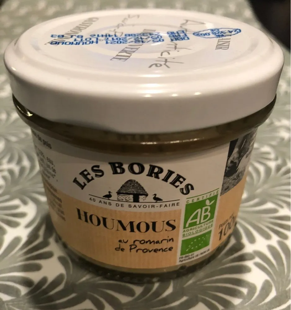 Houmous au romarin de Provence