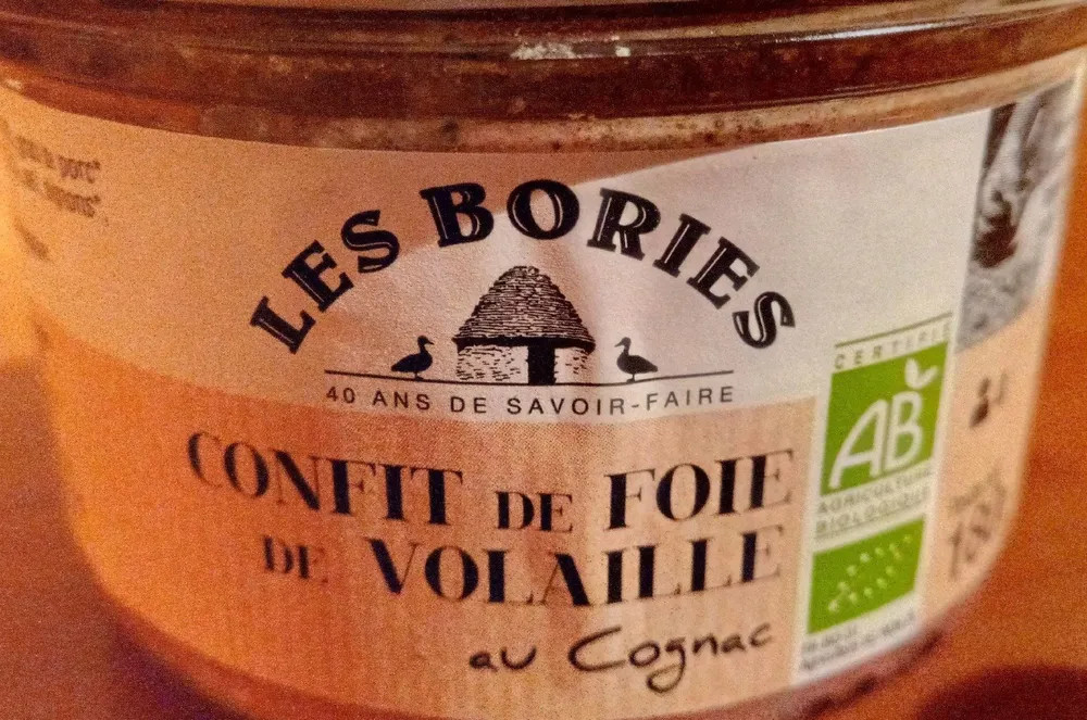 Confit de foie de volaille au cognac