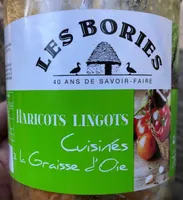 Haricots lingots cuisinés à la graisse d'oie