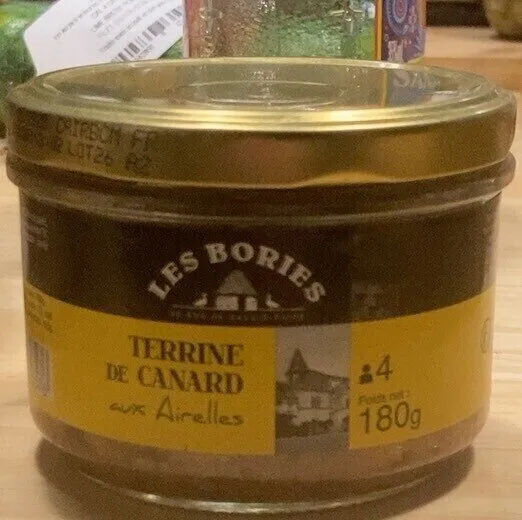 Terrine de carard aux Airelles