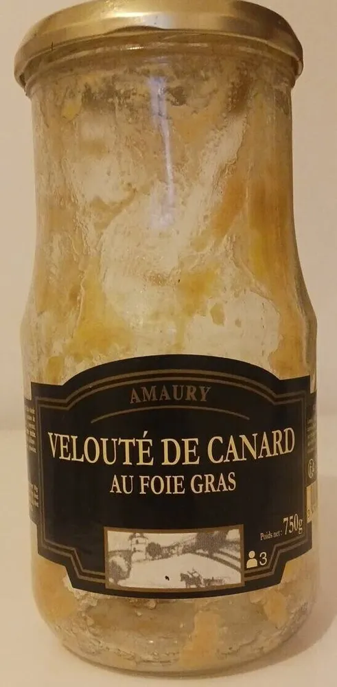 Velouté de canard au foie gras