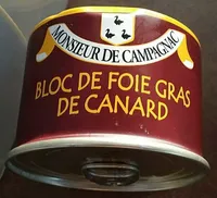 Bloc de foie gras de canard