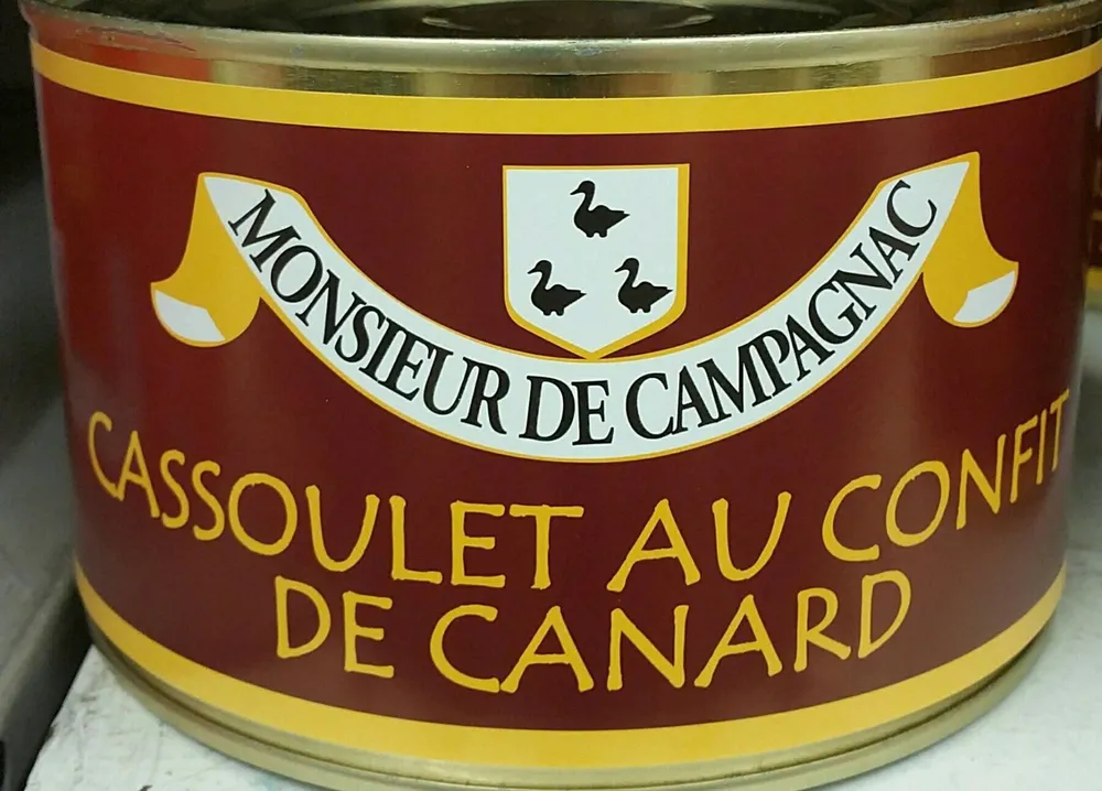 Cassoulet au confit de canard
