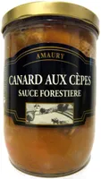 Canard Aux Cèpes - Sauce Forestière