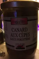 Canard aux cèpes