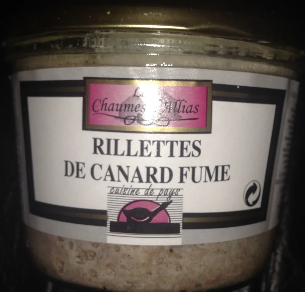 Rillettes de canard fumé