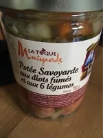 Potee savoyarde aux diots fumes et aux 6 legumes