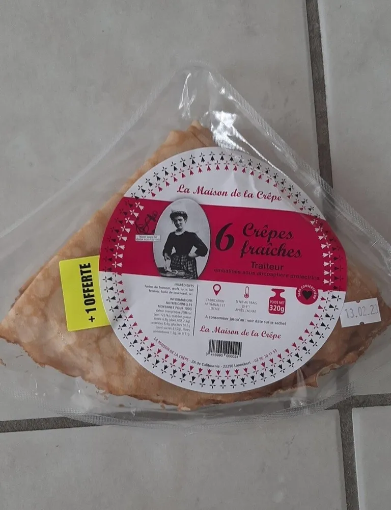 Crêpes fraîches