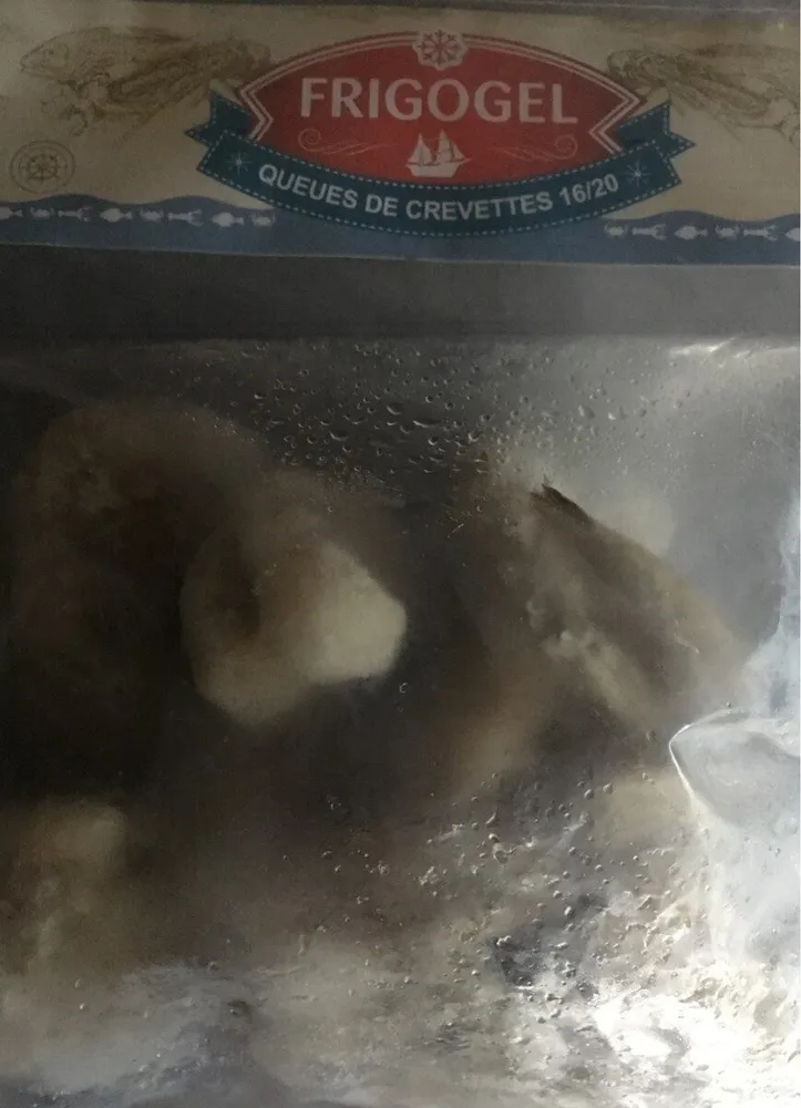 Queues de crevettes