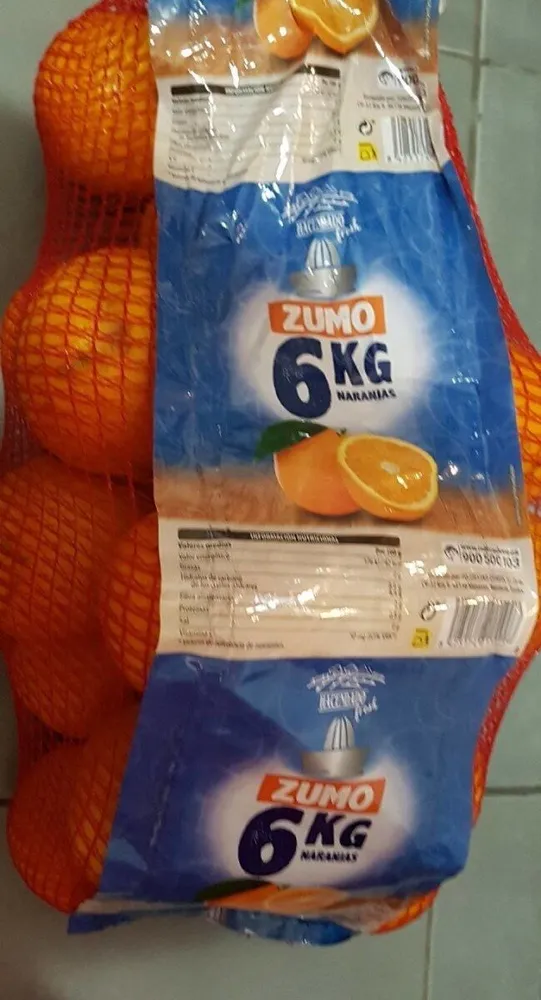 Naranjas de zumo