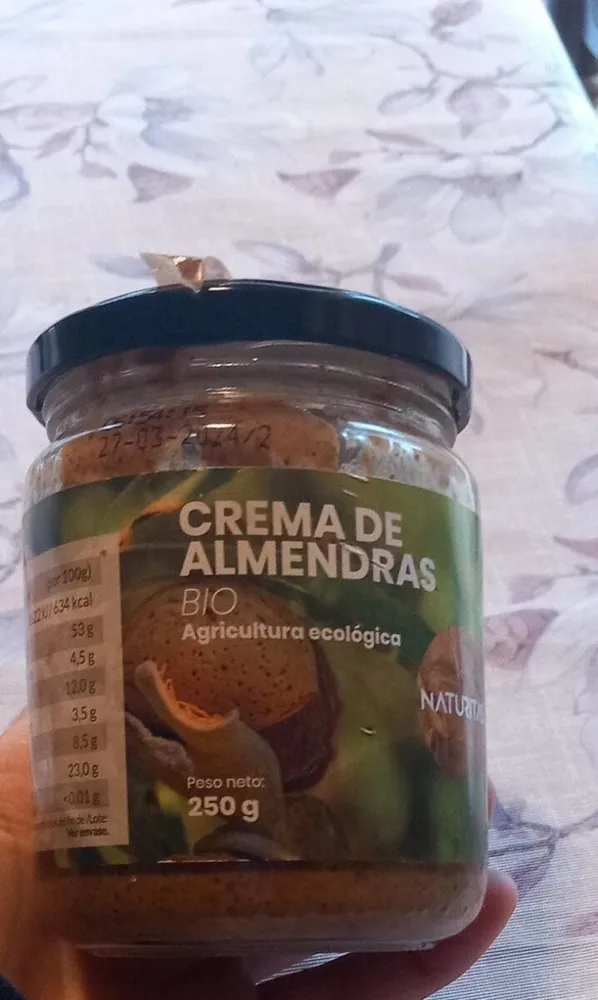 Crema de almendras