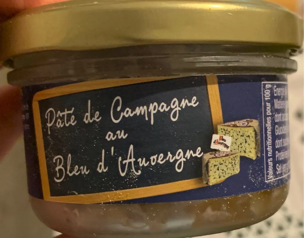 Pâté de campagne au bleu d'Auvergne