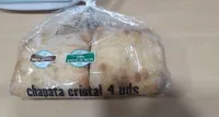 Chapata Cristal 4 unds