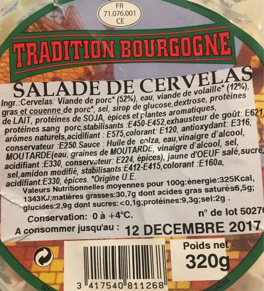 Salade de cervelas