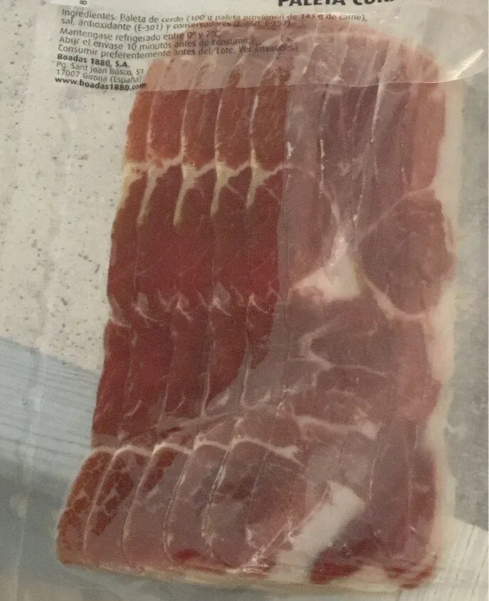 Paleta curada