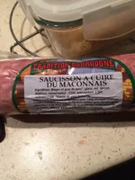 Sélectionné par votre magasin Saucisson à cuire du maconnais Tradition Gourmande la pièce de 350 g