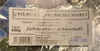 Gâteau basque cerises noires