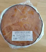 Gâteau basque crème