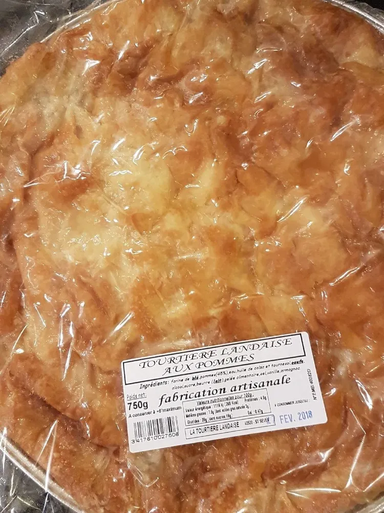 Tourtière landaise aux pommes
