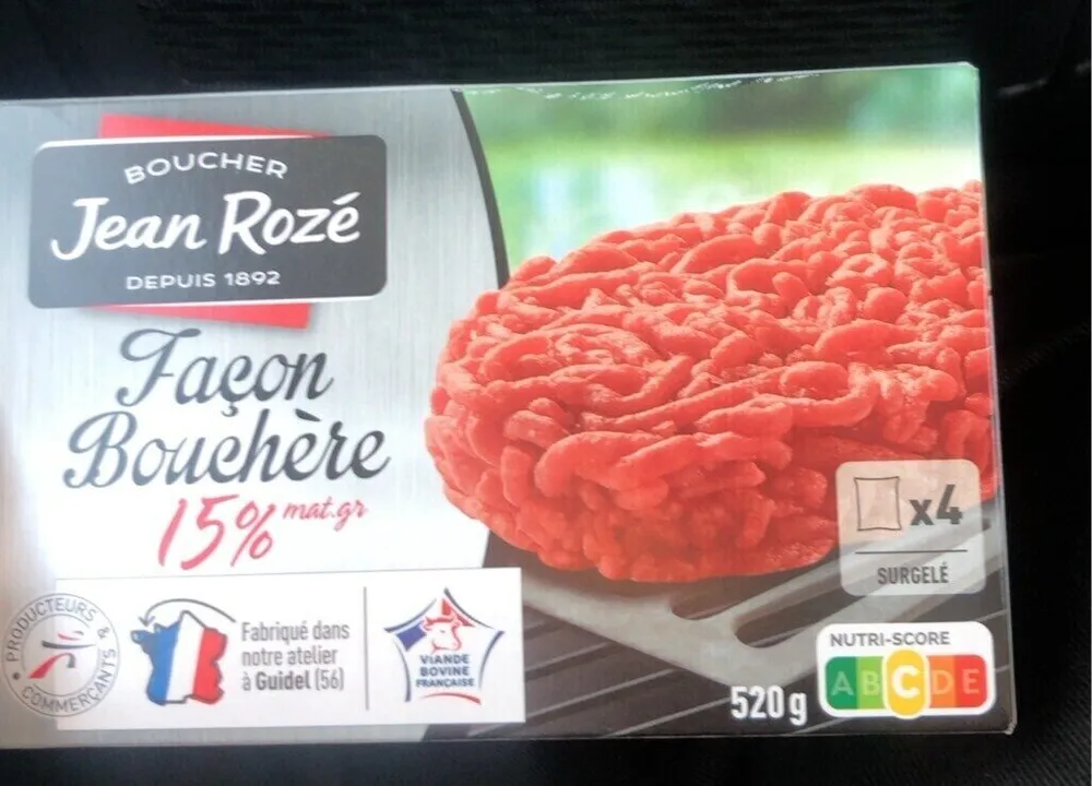Steak haché façon bouchère