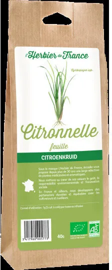 CITRONNELLE feuille sachet 40g*