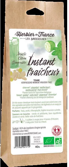 Mélange INSTANT FRAÎCHEUR sachet 40g*