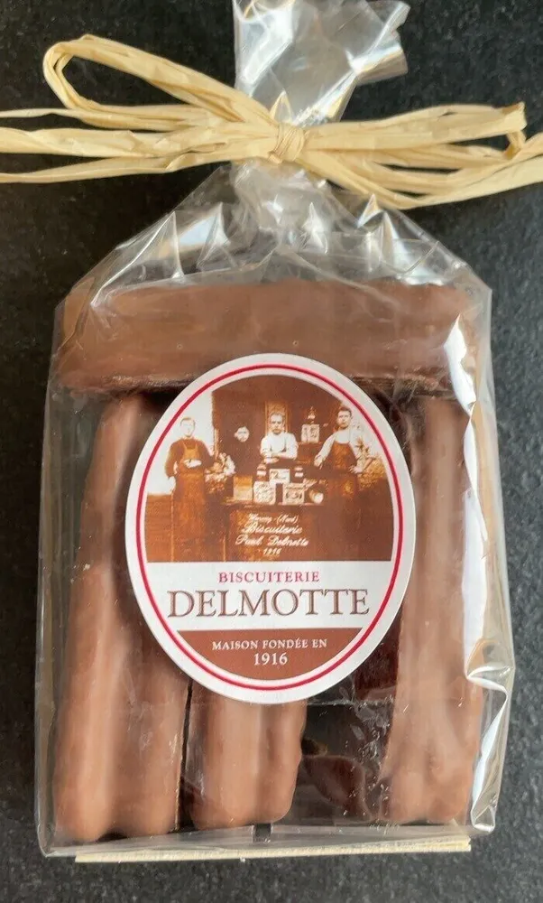Spéculoos fourrés enrobés Delmotte