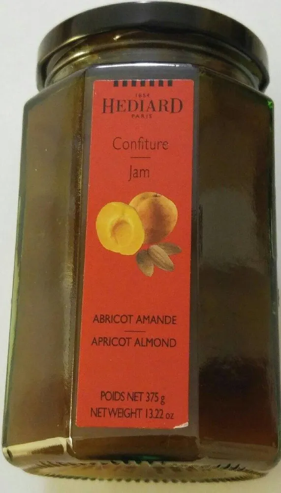 confiture abricot amande