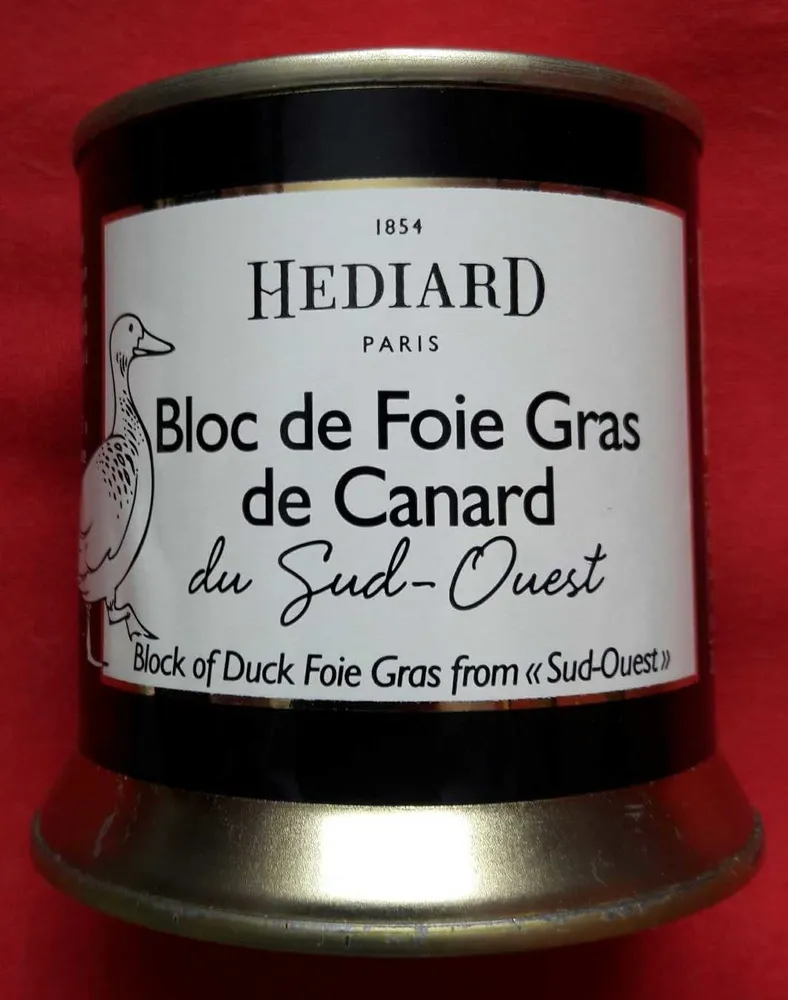 Bloc de foie gras de canard du Sud-Ouest
