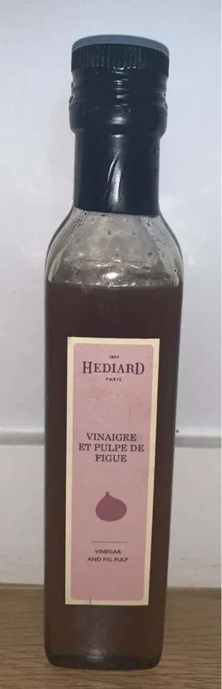 Vinaigre et pulpe de figue
