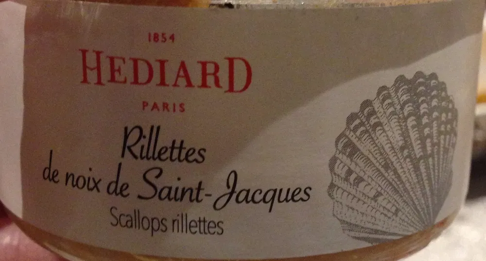 Rillettes de noix de St Jacques