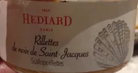 Rillettes de noix de St Jacques
