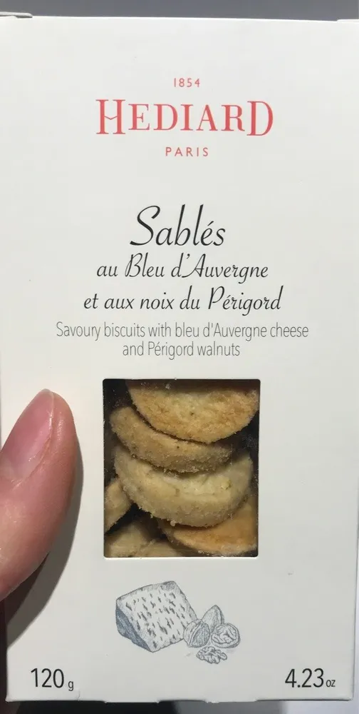 Sable bleu dauvergne et noix