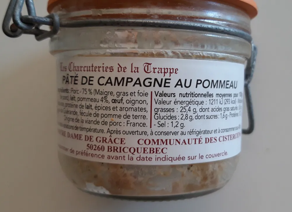 Pâté de campagne au pommeau