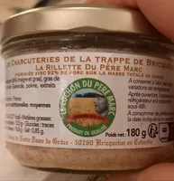 Abbaye De Bricquebec - Rillettes Pur Porc Du Pere Marc 180 g