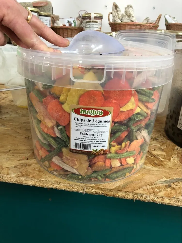 Chips de legumes