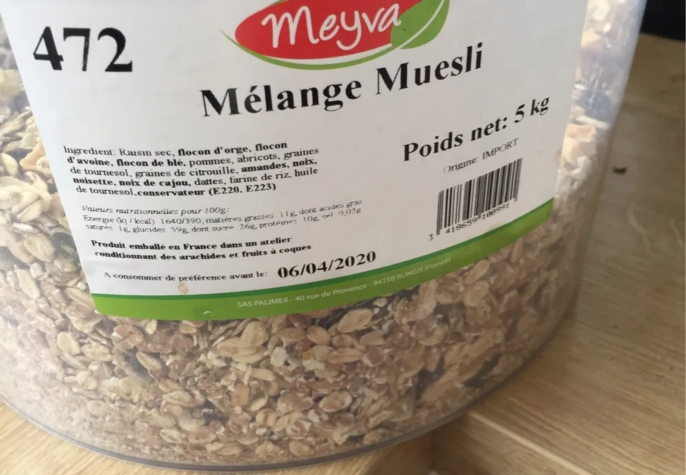 Melange muesli
