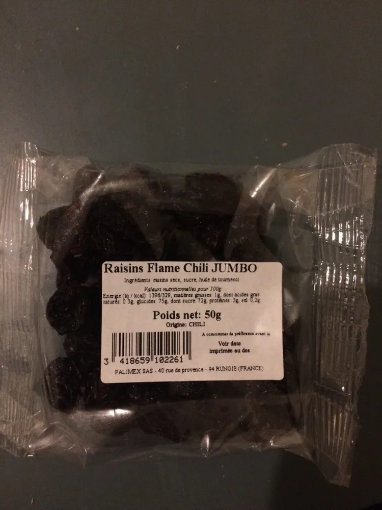 Raisin flame Chili JUMBO