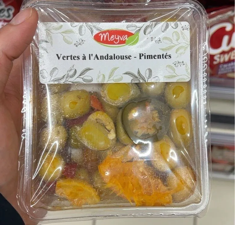 Vertes a l’andalouse pimentés