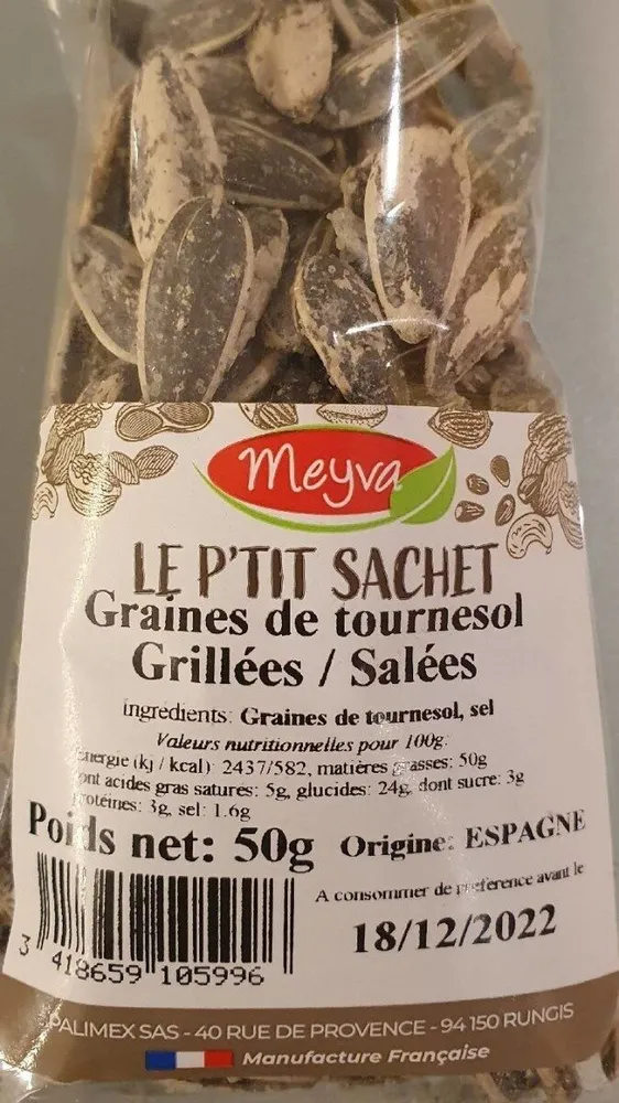 Graines de tournesol Grillées / Salées