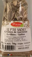Graines de tournesol Grillées / Salées
