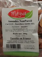 Amandes NonPareil Torréfiées sans sel
