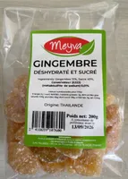 Gingembre déshydraté et sucré