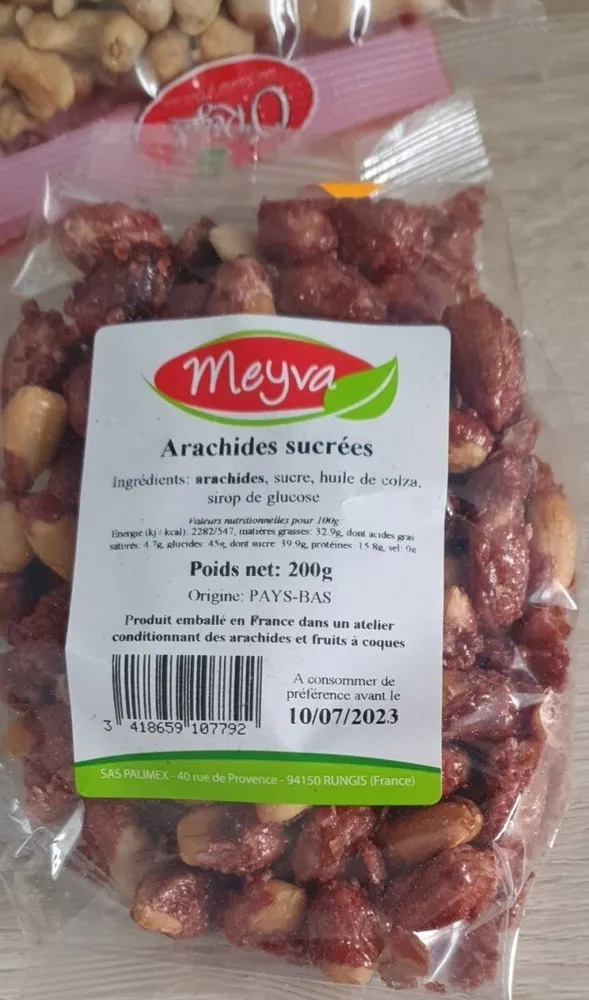Arachides sucrées